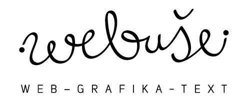 Webuše: web - grafika - text